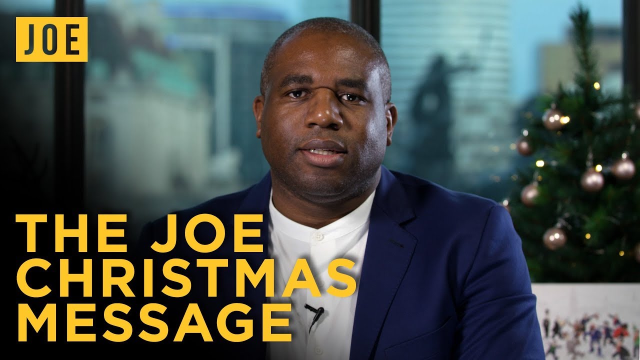 JOE's Alternative Christmas Speech with David Lammy MP