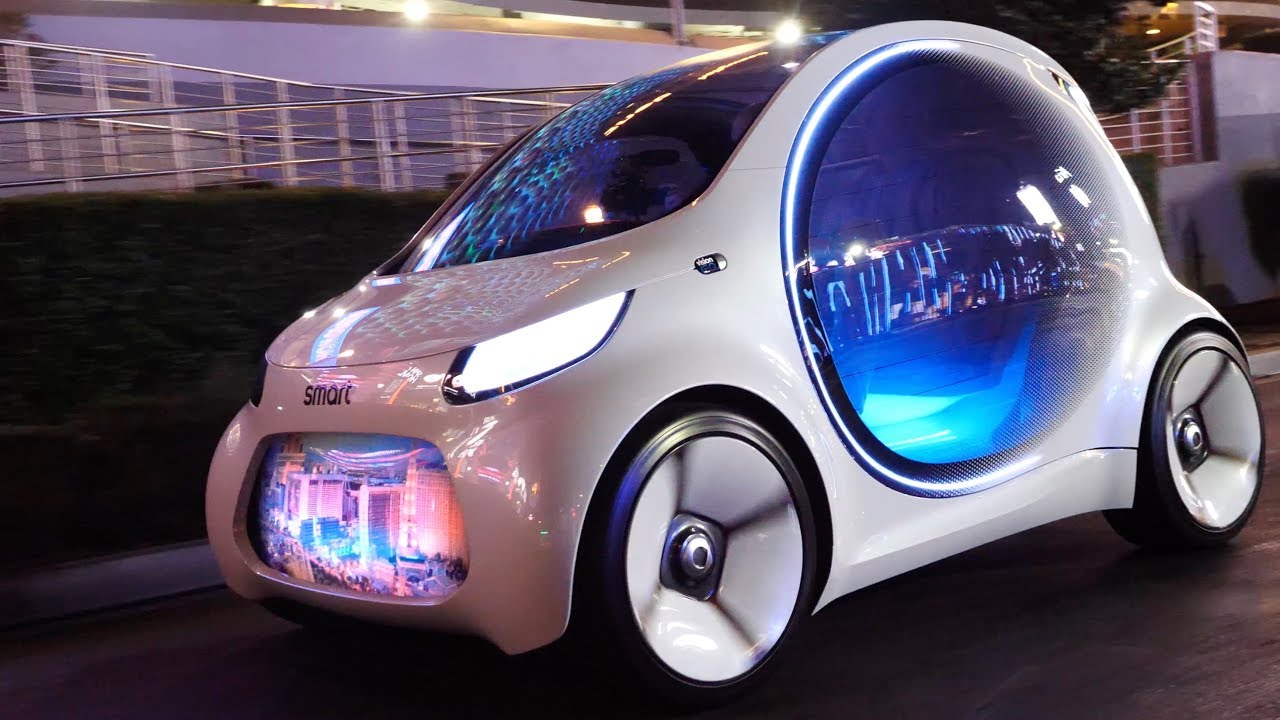 FULLY AUTONOMOUS ELECTRIC MERCEDES!