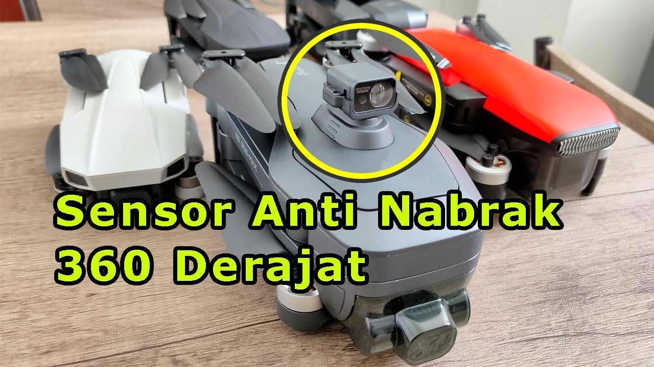 Unboxing ZLL SG906 MAX1 Drone Murah GPS Brushless Ada Sensor Anti Nabrak 360 Derajat 😲