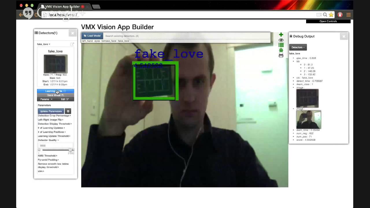 VMX Project Demo on Google Hangout