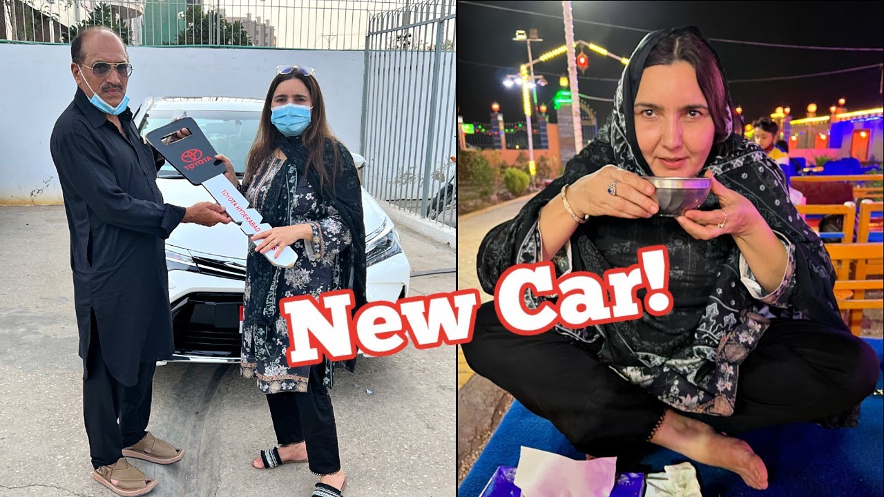New Car and Chicken karahi!