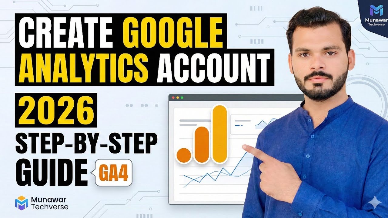How to Create Google Analytics Account for WordPress Website (2026) || Step by step Setup Guide 