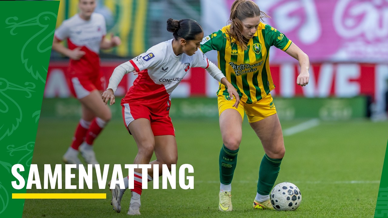 Samenvatting ADO Den Haag VR - FC Utrecht VR 0-5 (22-02-2026)