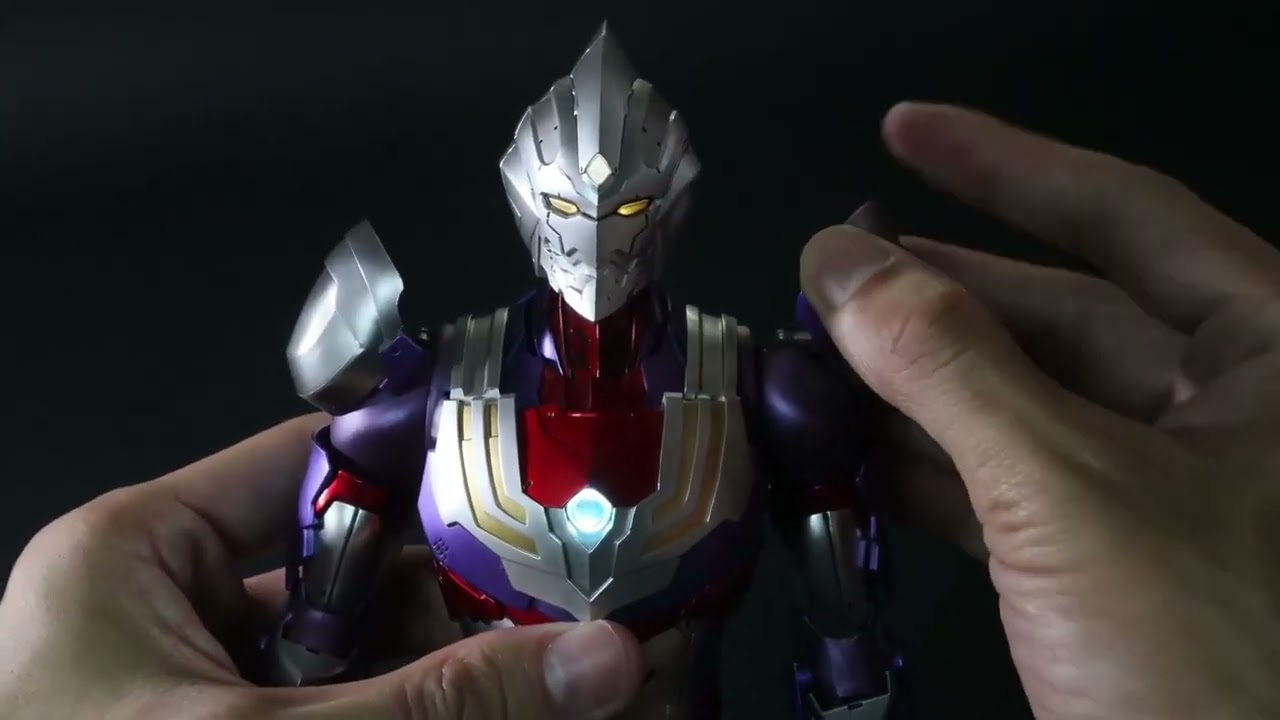 1/6 ThreeZero ULTRAMAN TIGA Version Action Figure MIB US in hand #ULTRAMAN #umboxing  #bonecos