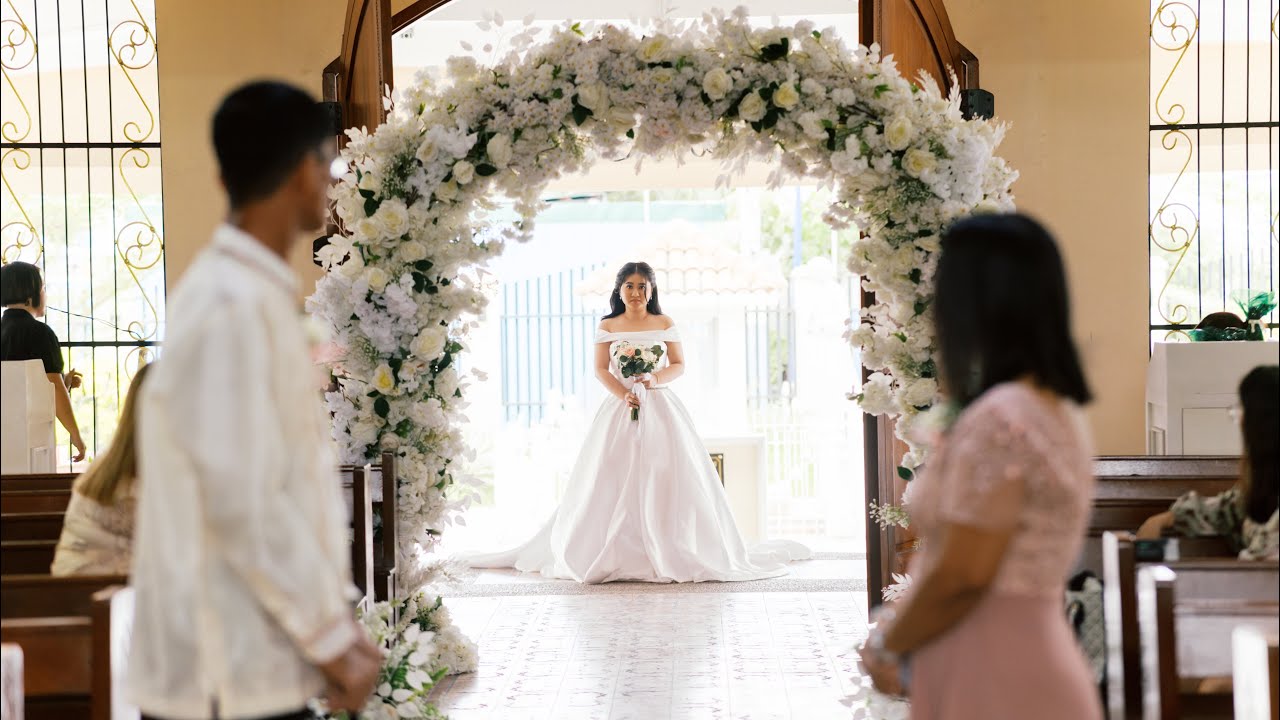 Walking down the aisle 