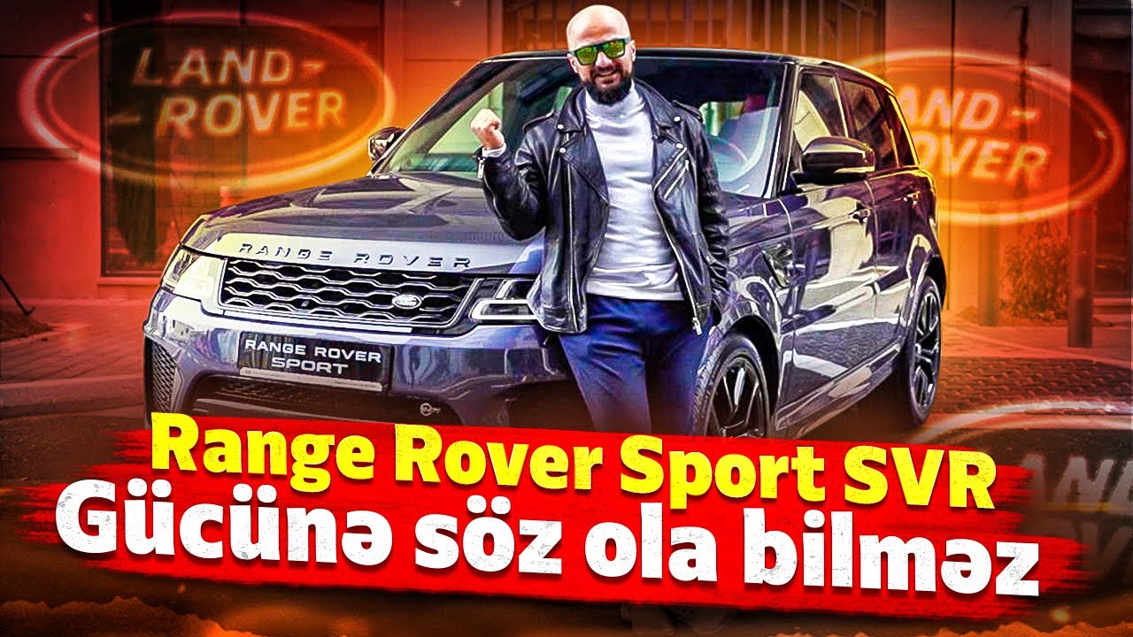 Range Rover Sport SVR | Gücünə söz ola bilməz | Tural Yusifov