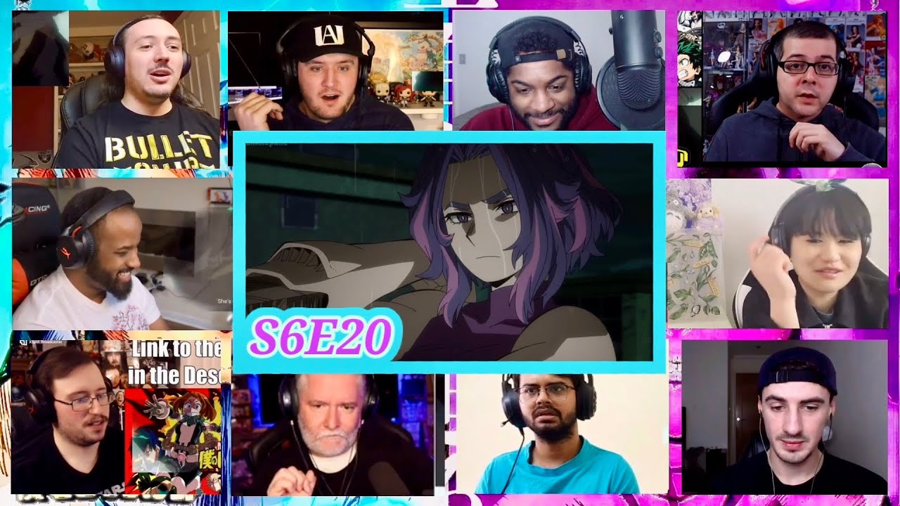 My Hero Academia Season 6 Episode 20 Reaction Mashup | 僕のヒーローアカデミア
