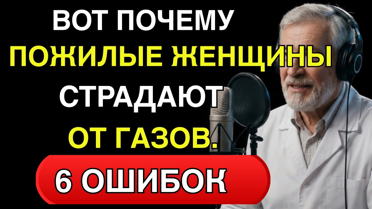 6 ошибок, из-за которых женщины после 60 страдают от газов и вздутия | здоровье после 60