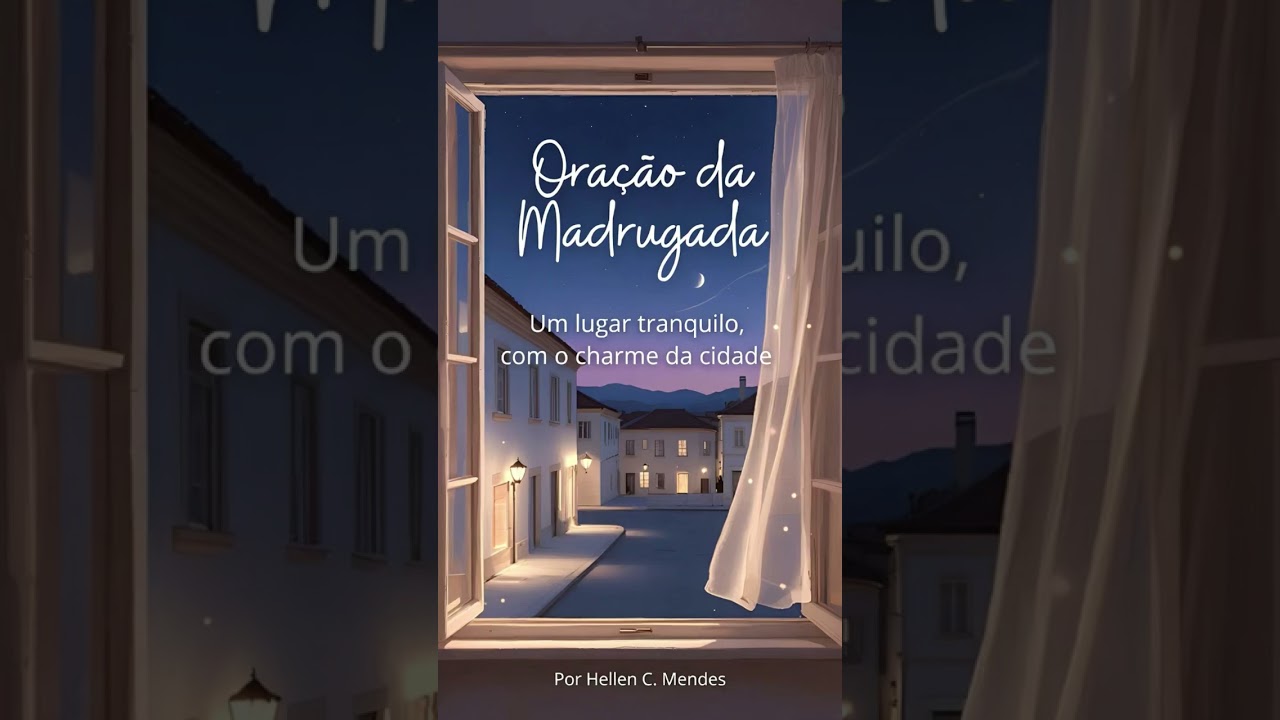 Oração da Madrugada- Um lugar Tranquilo, com o charme da Cidade . Letra e Música de Hellen C. Mendes