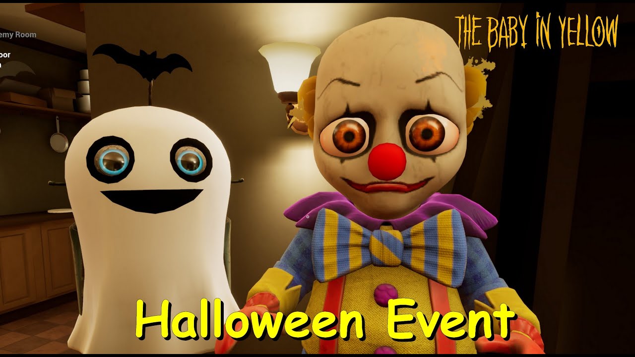 The Baby in Yellow (Halloween updatet) Act 3 Full Playthrough Gameplay