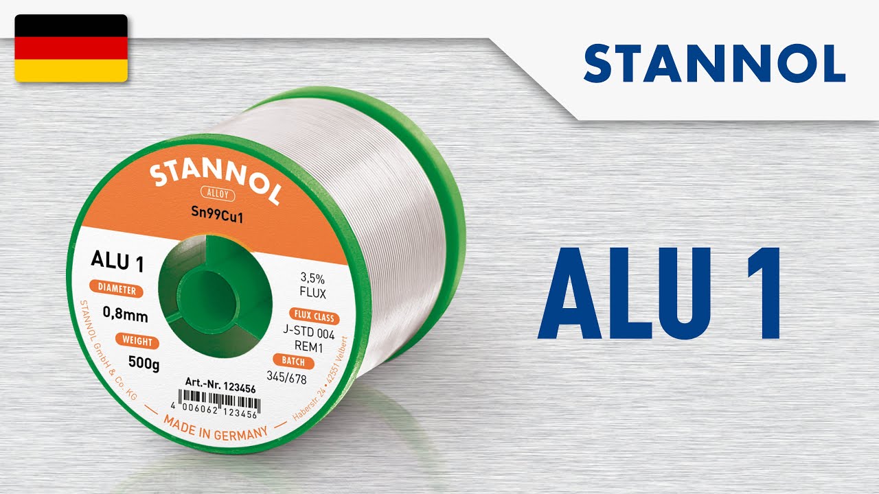 ALU 1 – Der neue Lötdraht für Aluminium