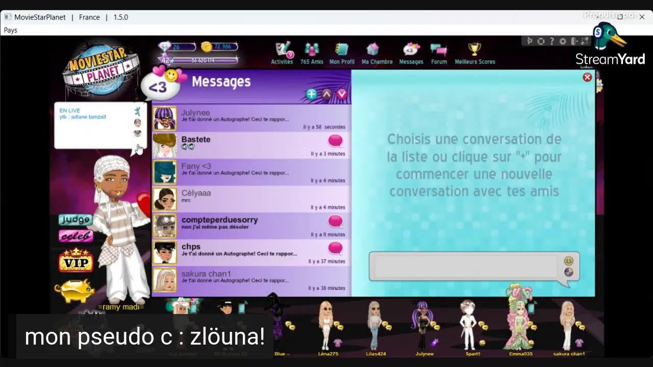 LIVE MSP FR // GG (drip . pixel . swé)