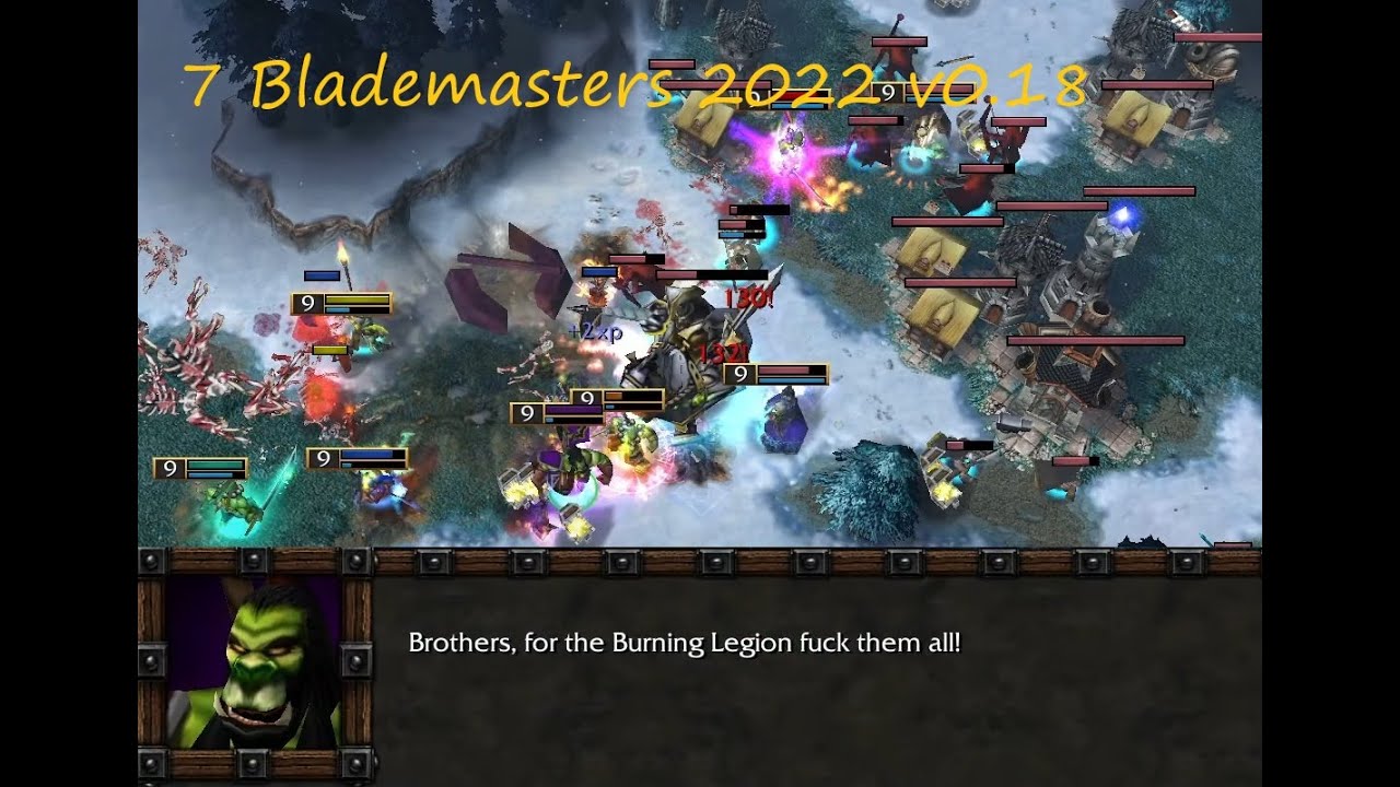 7 blademasters and... trolls? FOR THE BURNING BLADE !! [7 Blademasters 2022 v0.18] 🟪