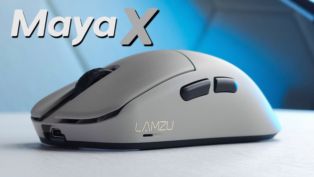 Esse mouse veio para superar o Logitech G Pro Superlight 2! Lamzu Maya X unboxing review
