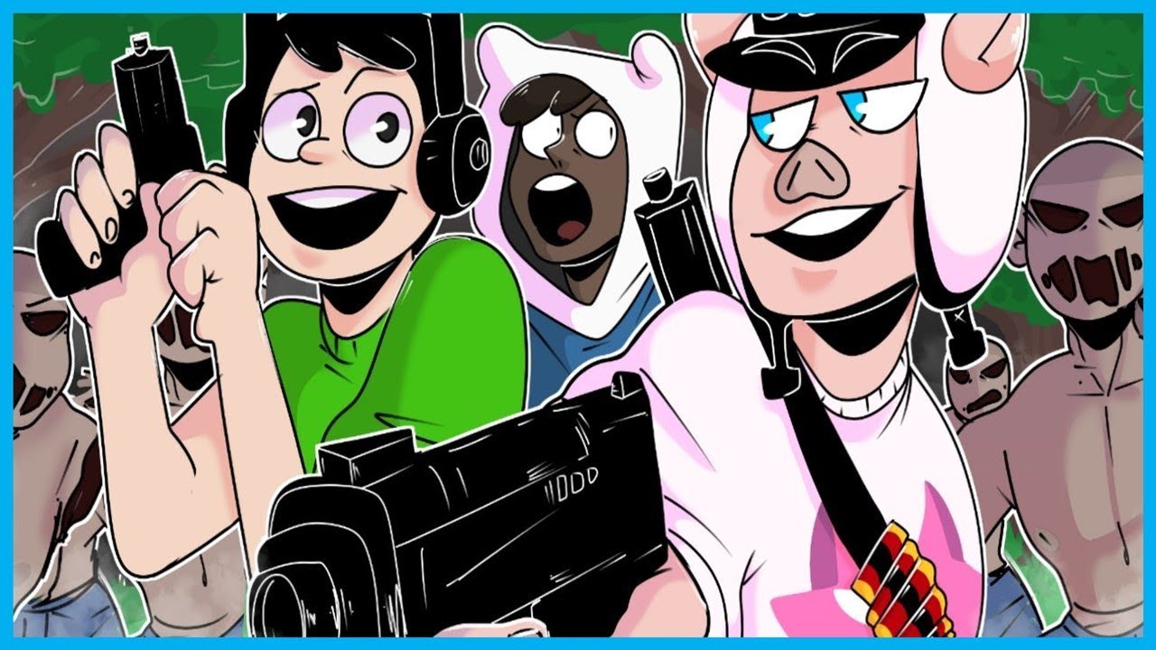 THE ATTACK OF THE ZOMBIE SUBSCRIBERS!! - PUBG Zombies Funny Moments!