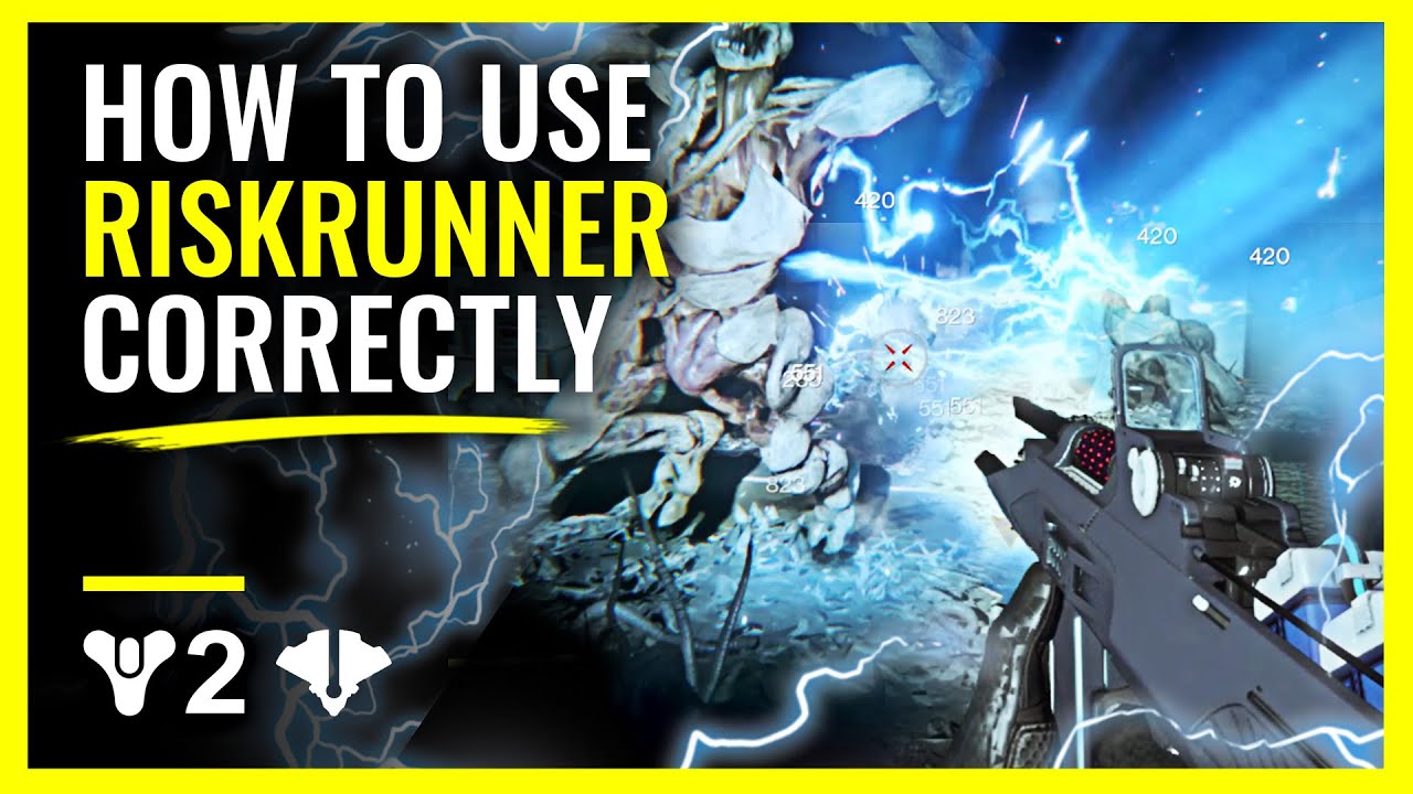 Destiny 2 - How to use RISKRUNNER CORRECTLY