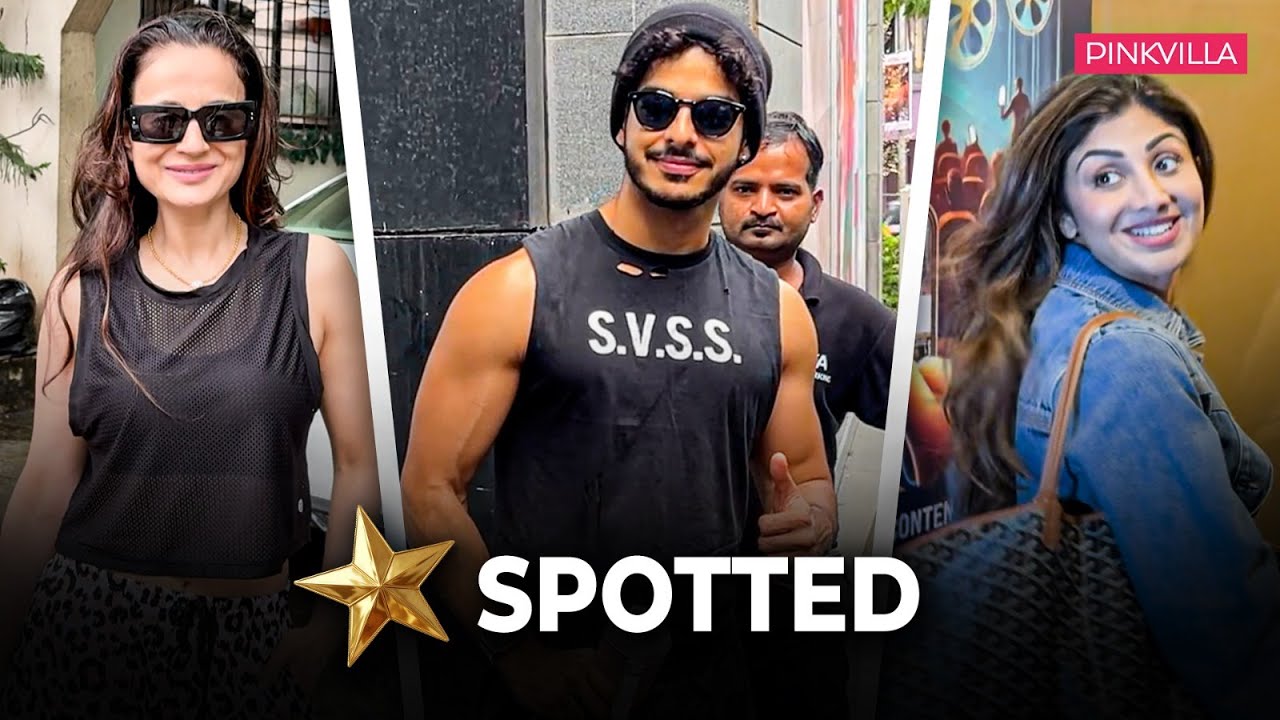 Spotted: Ishaan, Ameesha & Shilpa Shetty Win Hearts with Glam Looks!