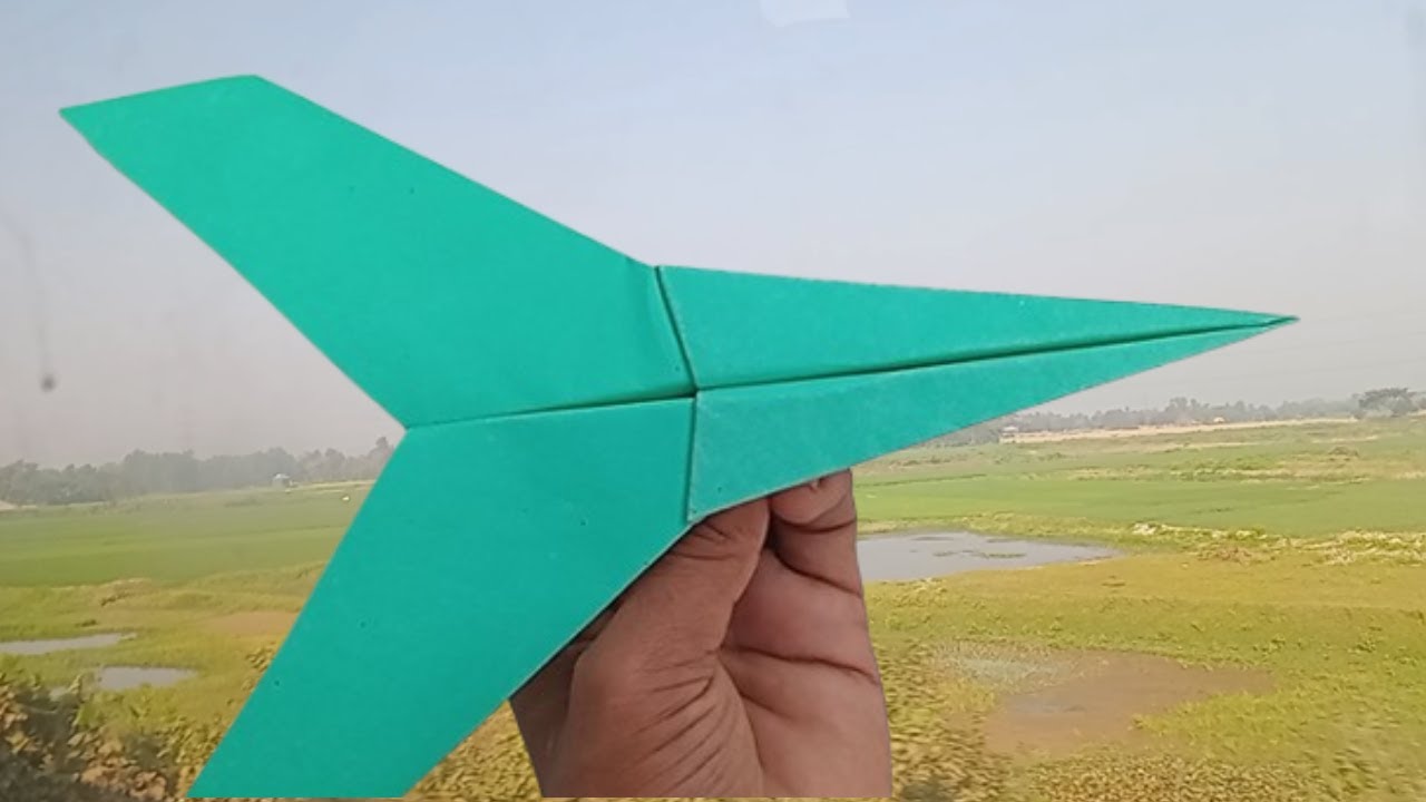 How To Make Paper Plane | Paper Airplane Tutorial | saba art & craft bangla