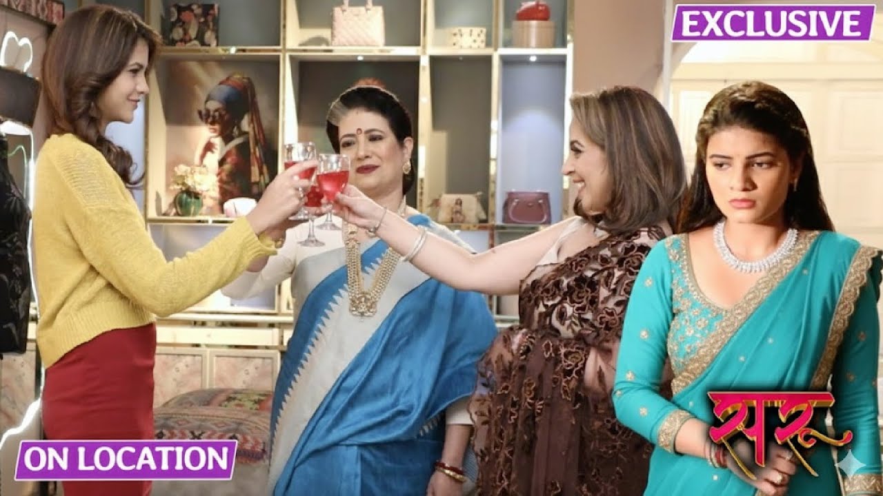 Saru | On Location | Saru Ko College Se Nikalwane Ka Jashn, Kamini Anika Aur Maa, Saru Angry