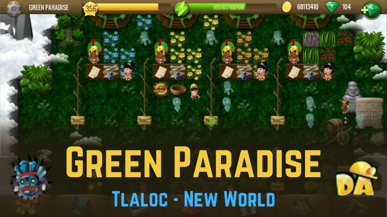 Green Paradise - #8 Tlaloc - Diggy's Adventure