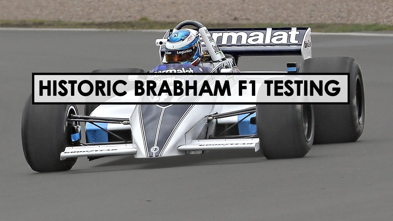 Historic Brabham F1 Testing