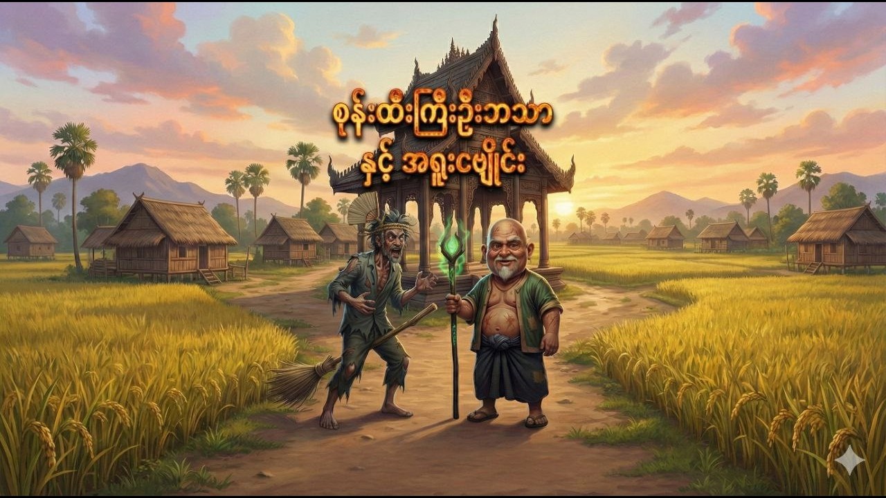 စုန်းထီးကြီးဦးဘသာ နှင့် အရူးငဗျိုင်း (အပိုင်း ၁)