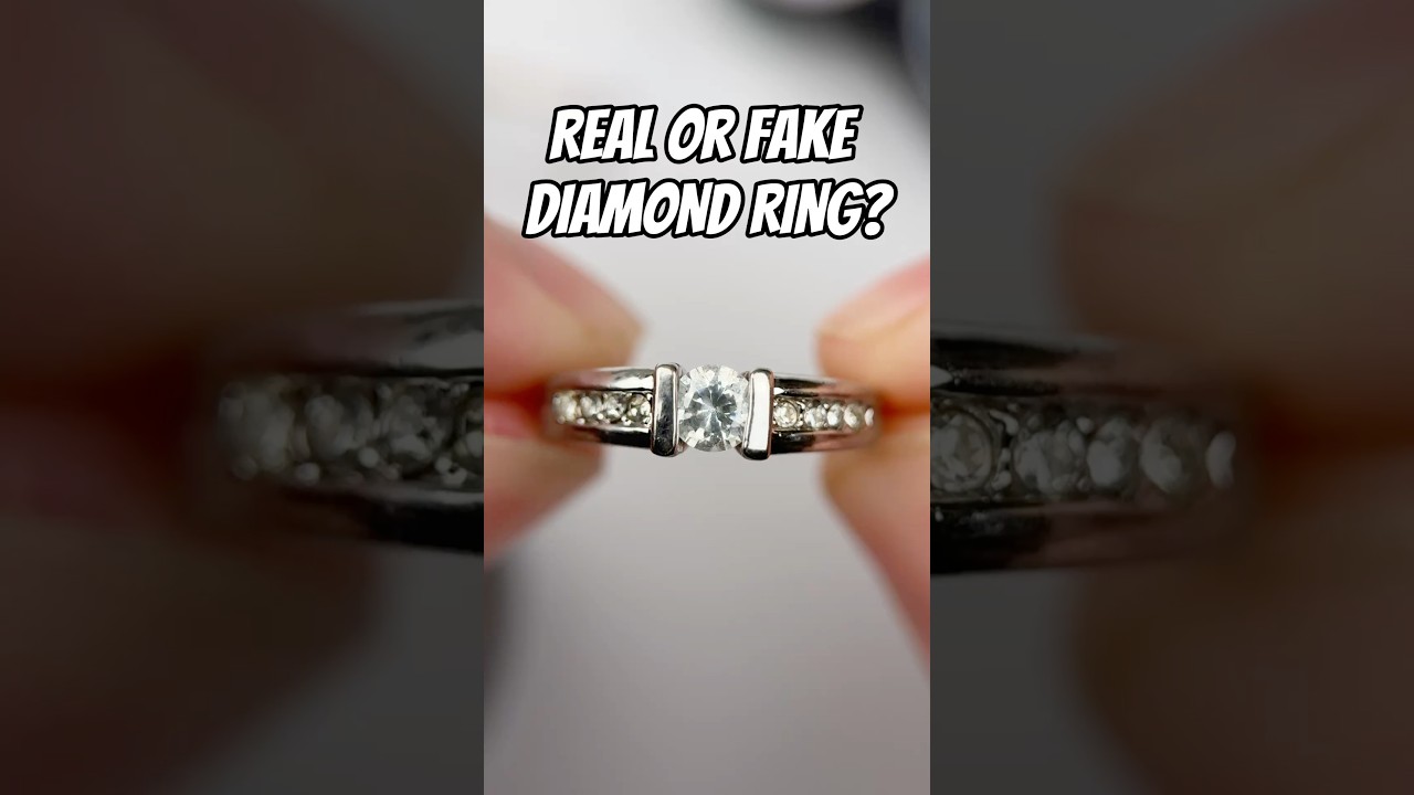 🚨Real or Fake Diamond Ring?😳