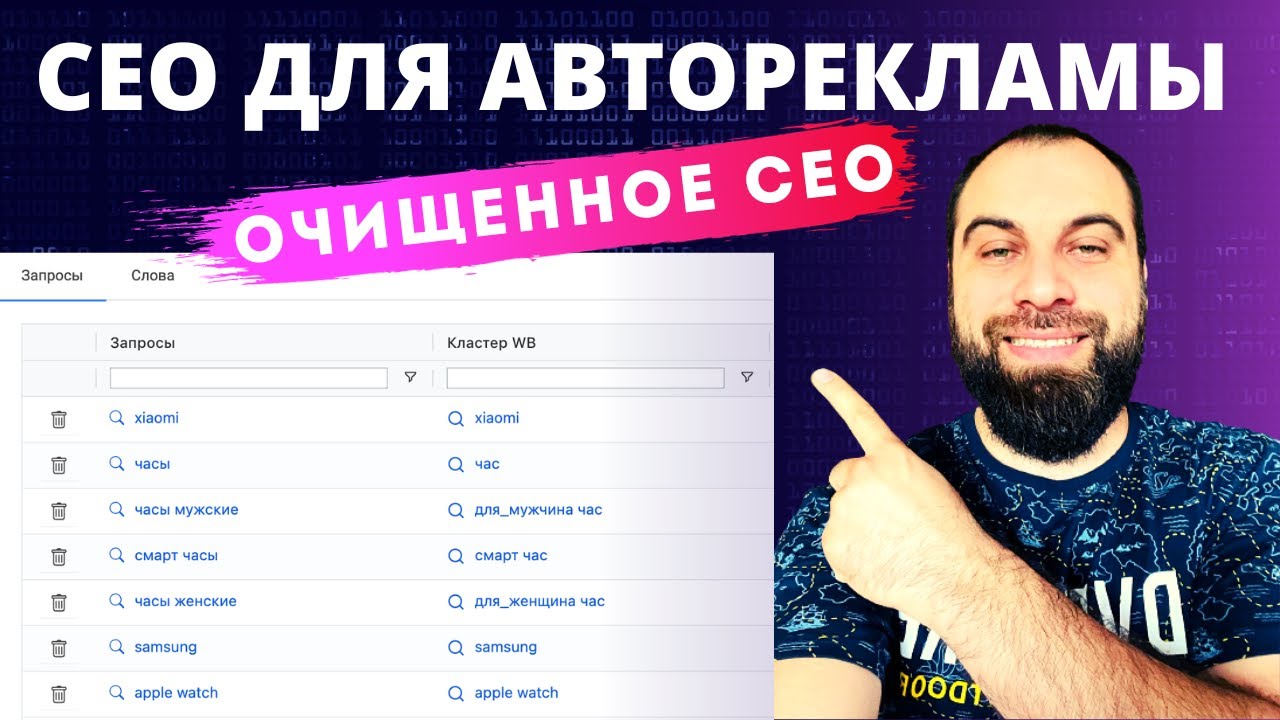 Как создать сео карточки товара под автоматическую рекламу на Вайлдберриз! Чистим сео от мусора