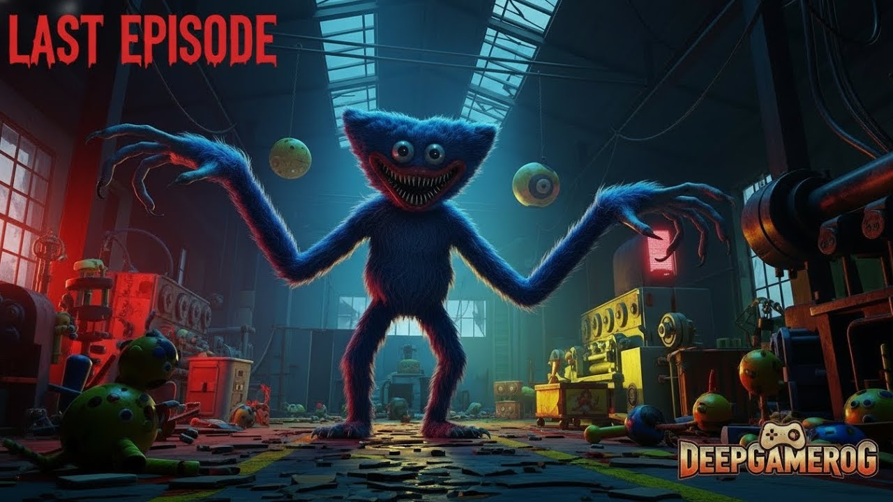 I play poppy playtime chapter1 the most horror game in the world