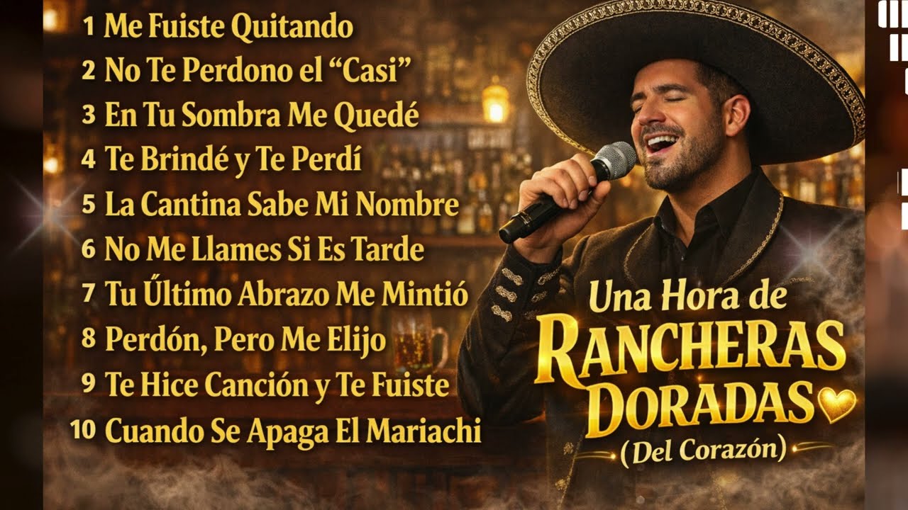 Rancheras Doradas Mix | Una Hora de Puro Sentimiento