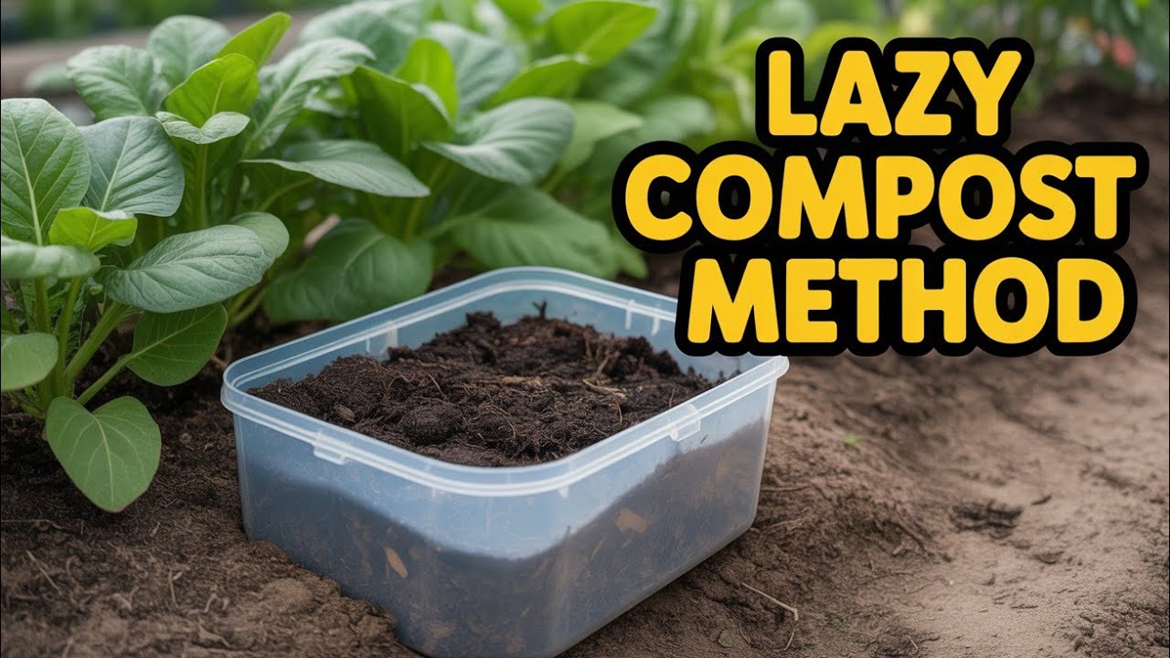 “Lazy Composting Shortcut 🌱 Mix THIS In & Watch Piles Collapse in WEEKS!”