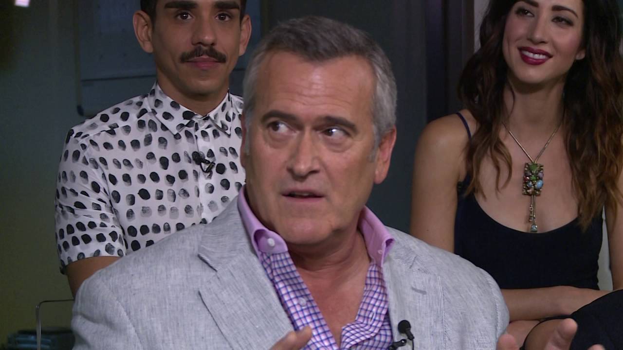 ASH VS EVIL DEAD CAST UNCUT UNCENSORED SEASON 2 INTERVIEW
