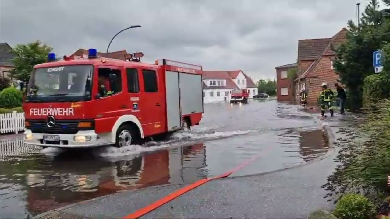 Sylt News: &Uuml;berschwemmung in Klanxb&uuml;ll