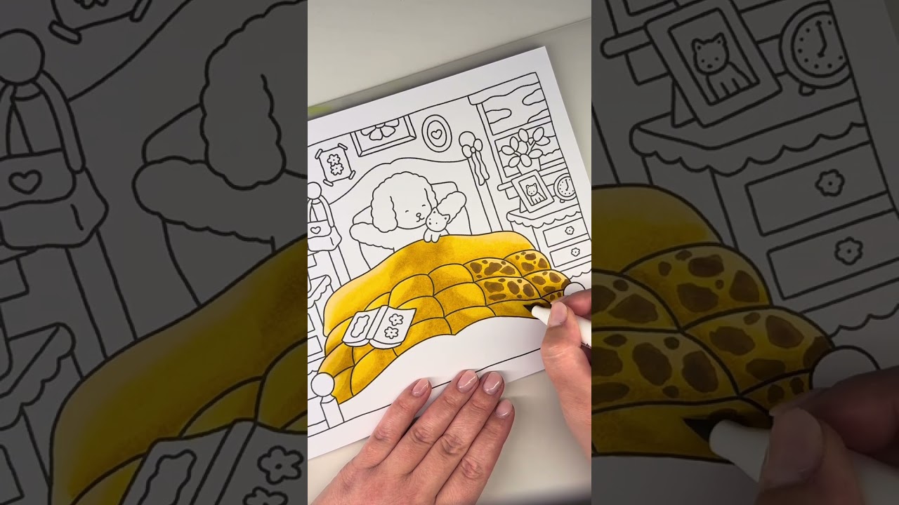 Bobbie Goods inkleuren 🐆💛 | No talking | Ohuhu markers