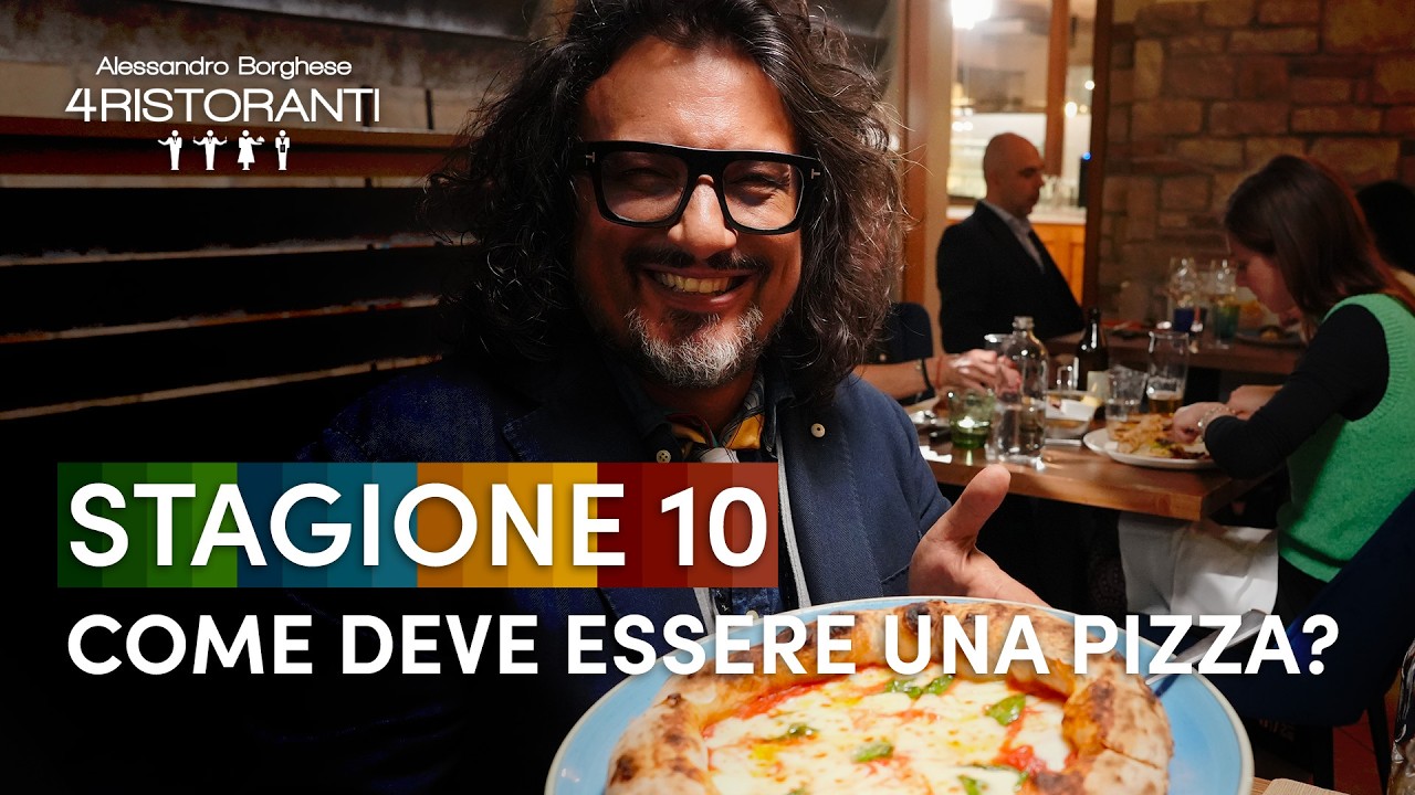 Alessandro Borghese: le regole per una pizza perfetta | Ale 4 Ristoranti