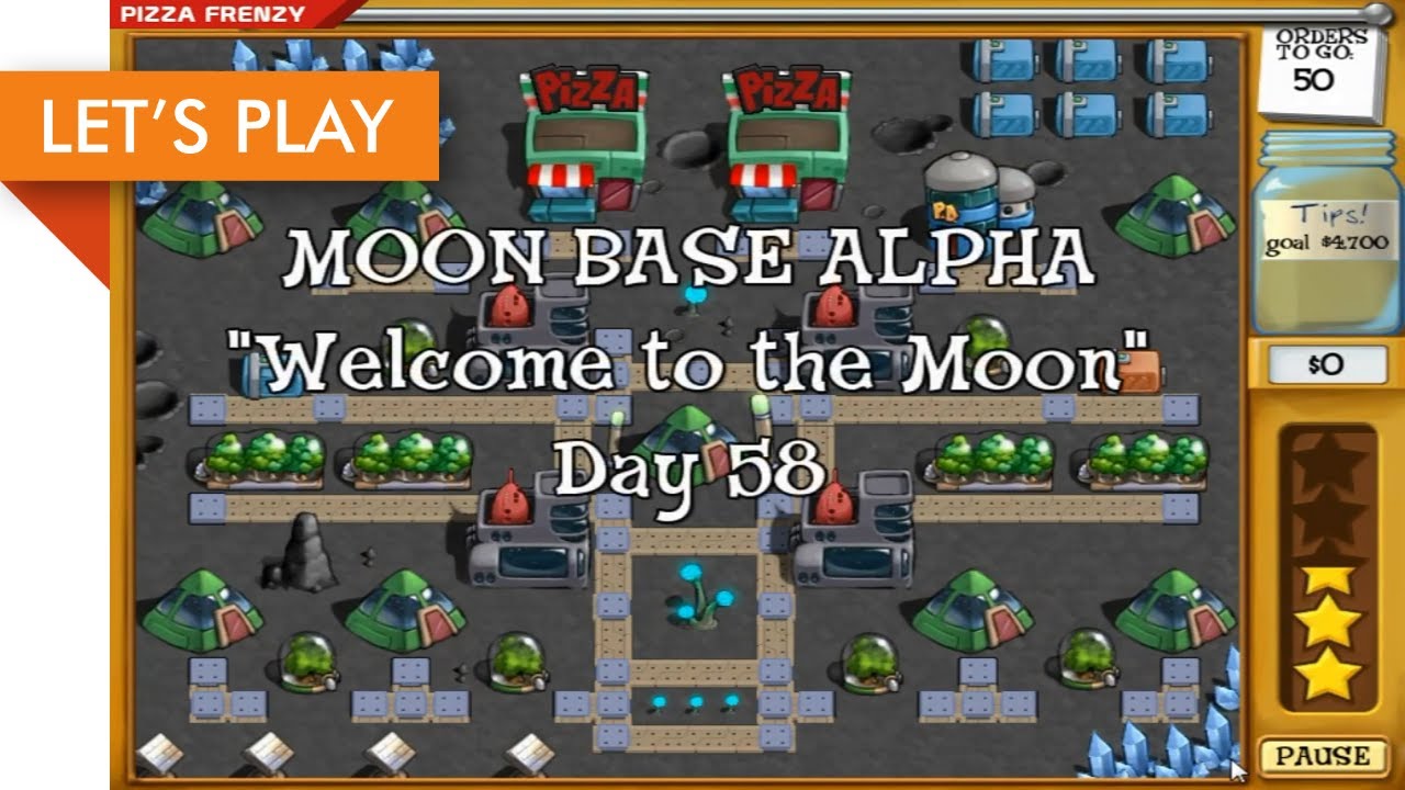 Let's Play - Pizza Frenzy (Level 11 - Moon Base Alpha)