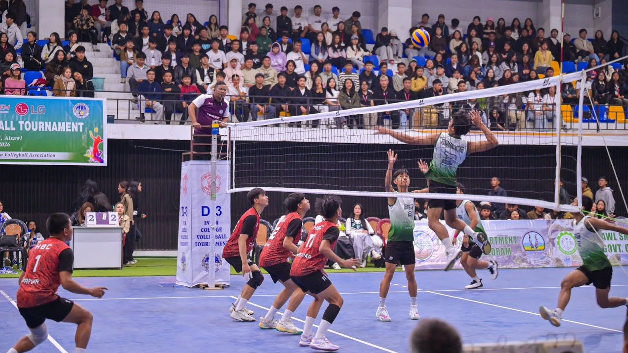 PUC vs HBC( Red) D-3 Inter College Volleyball Tournament 2026