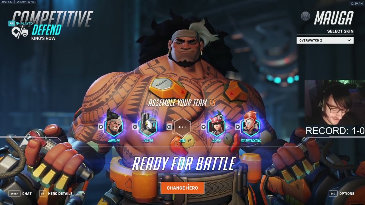 24K DMG! HARBLEU MAUGA OVERWATCH 2 GAMEPLAY SEASON 8 TOP 500