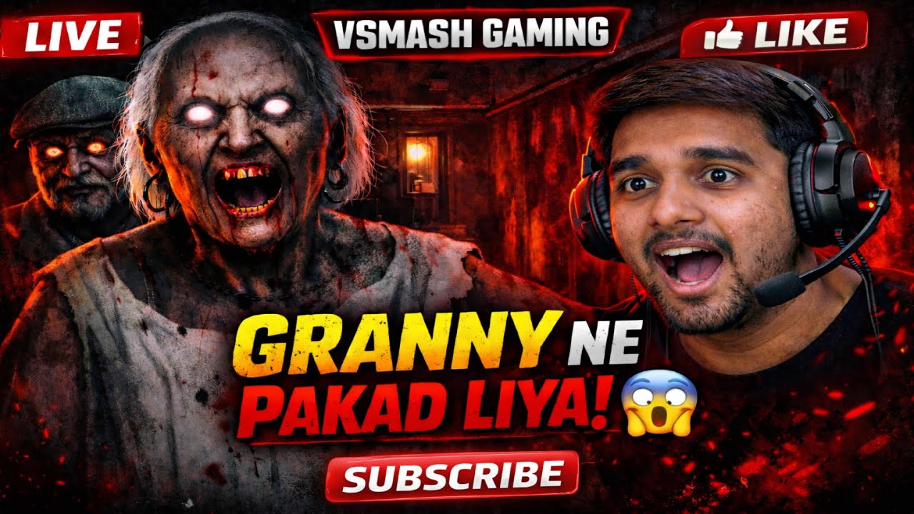 Granny ChapterTwo ☠️ Live 🎮 #gamplay #grannygame #vsmashgaming