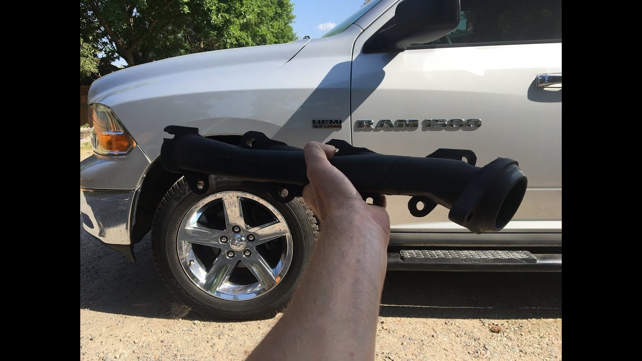 Dodge Ram 1500 Exhaust Manifold Removal & Replace (Driver Side)