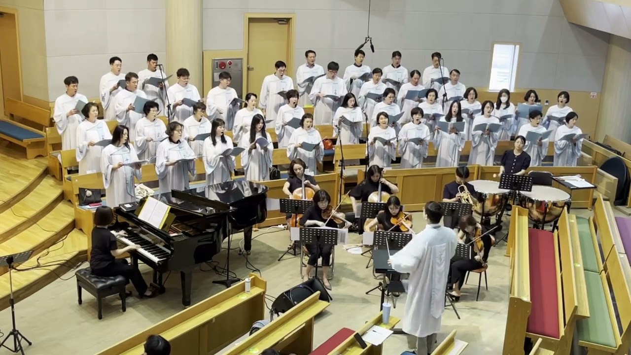 주 날 인도하시네(박창훈) 지휘 곽진모  Sop 백주혜 Ten 오인석