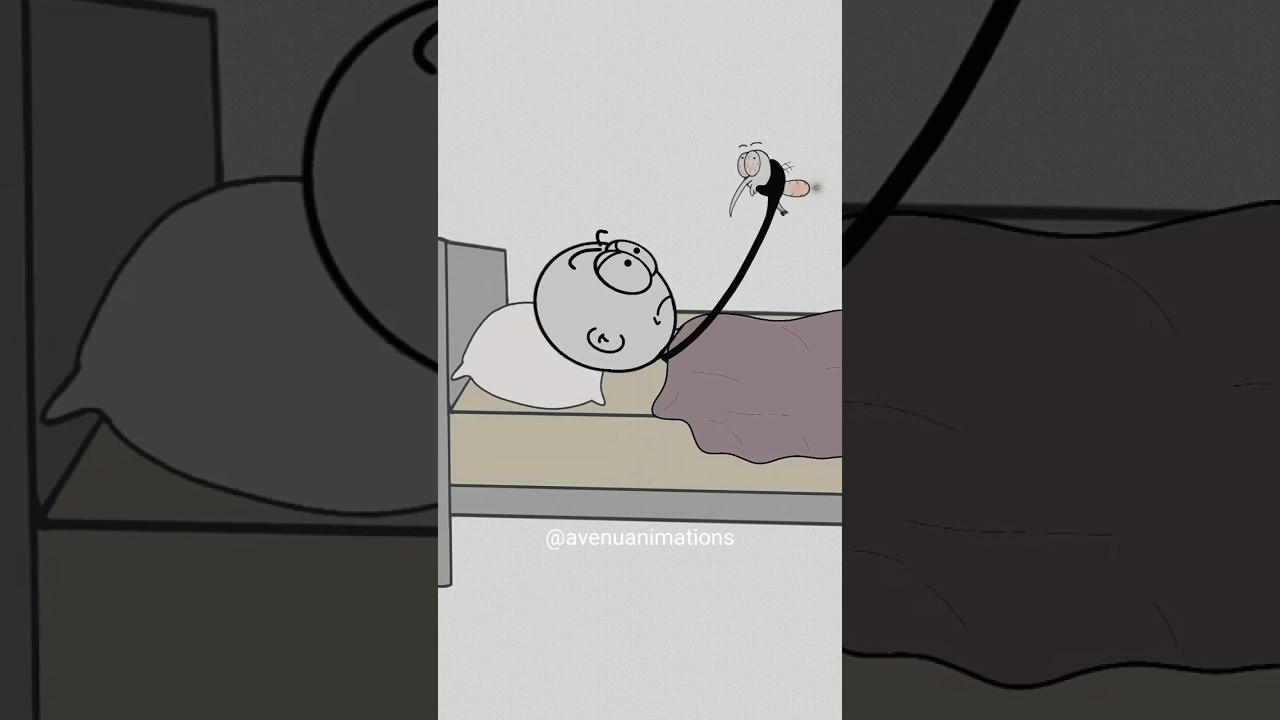 how to deal with mosquito. 🤣 (best animation memes) #shorts #viral