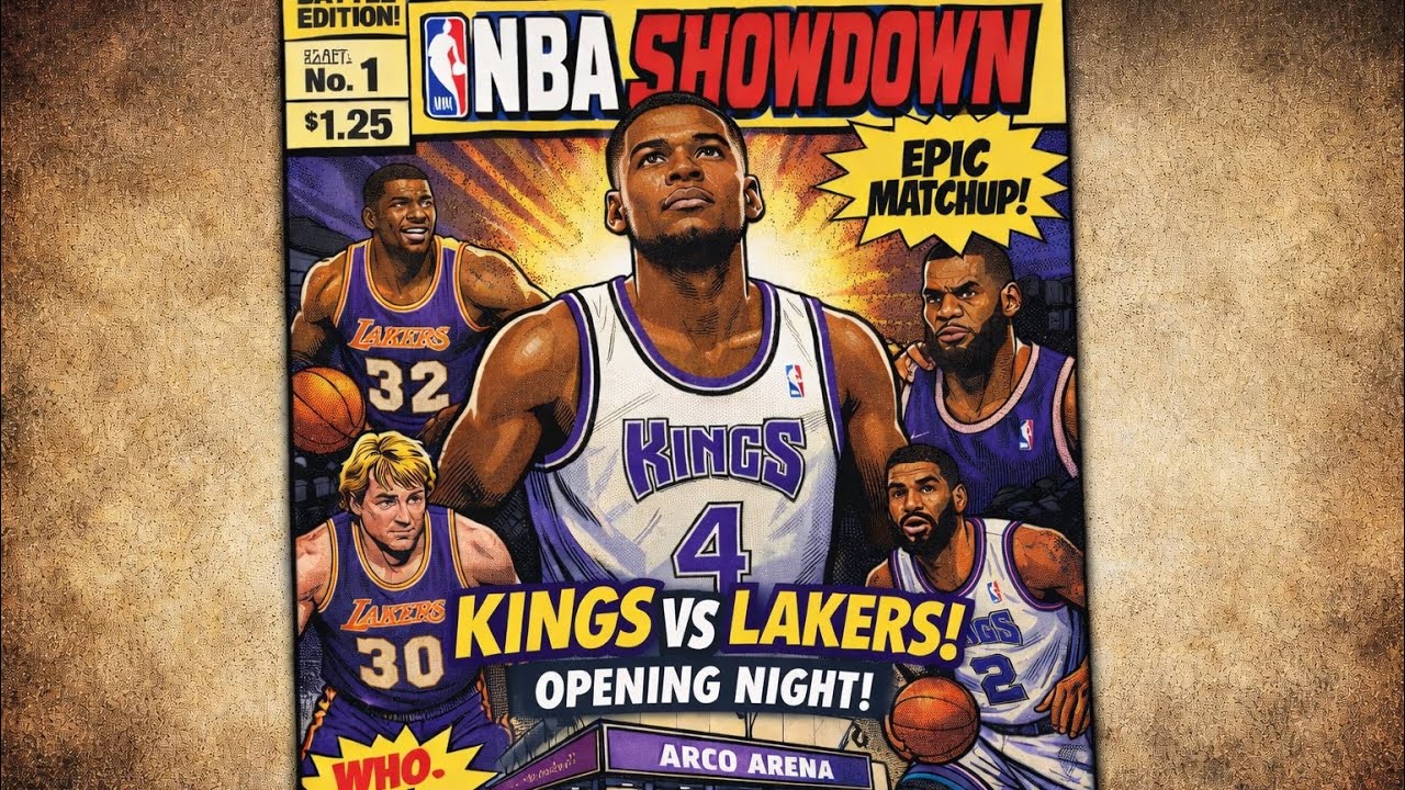 Jordan Era 1998 Opening Night Magic/Bird Lakers 3x🏆 vs Lebron Kings 2x🏆 