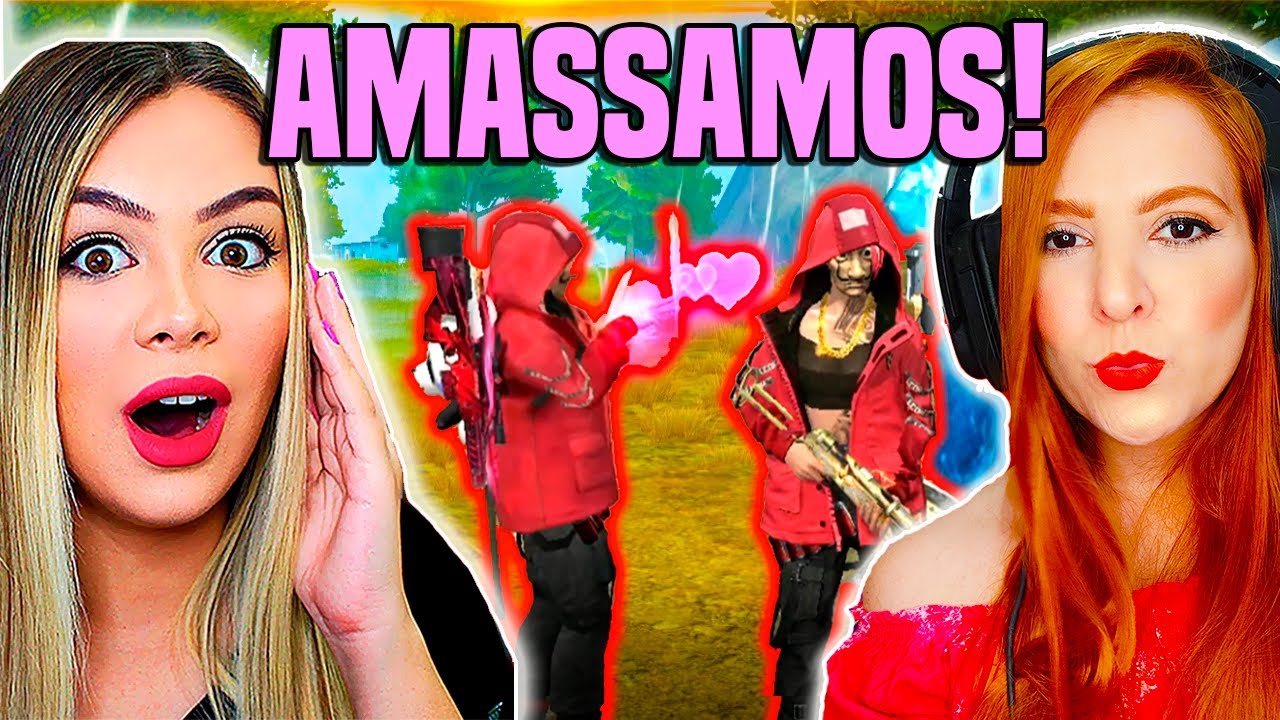 CARREGUEI meu SQUAD com a INGREDY BARBI nessa PARTIDA do FREE FIRE! 😱🔥