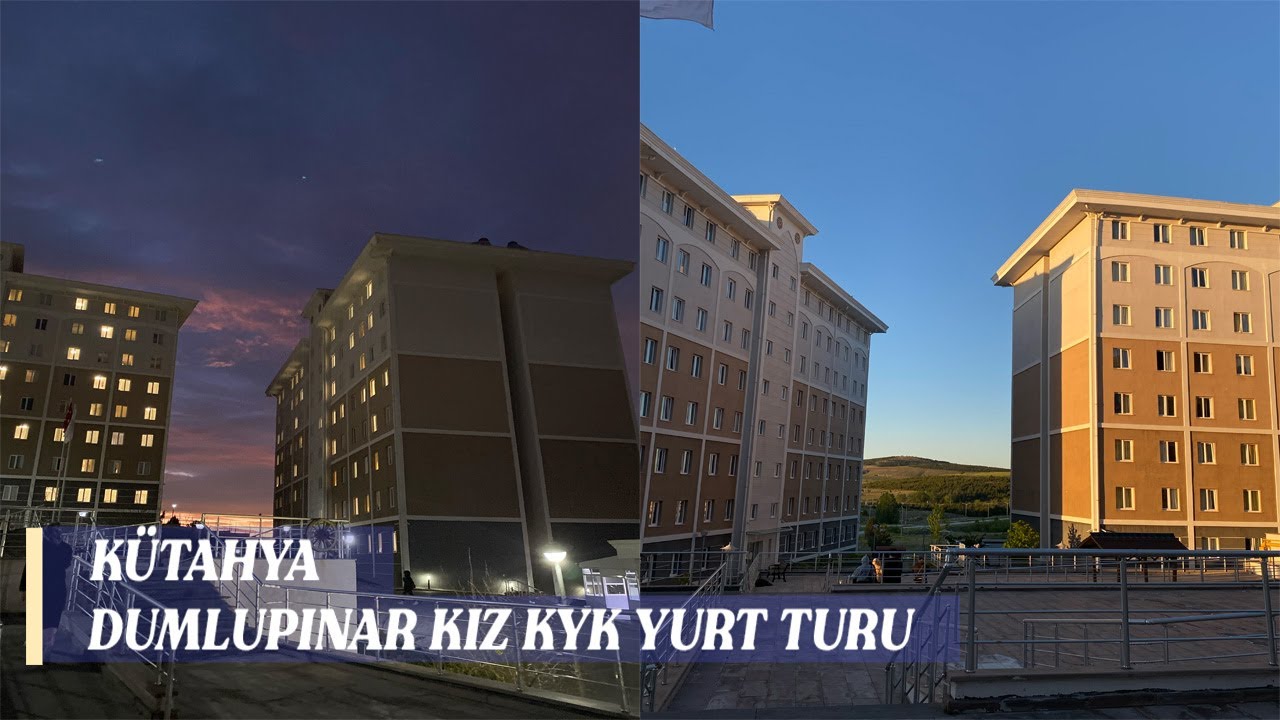 Dumlupınar kız kyk yurt #vlog