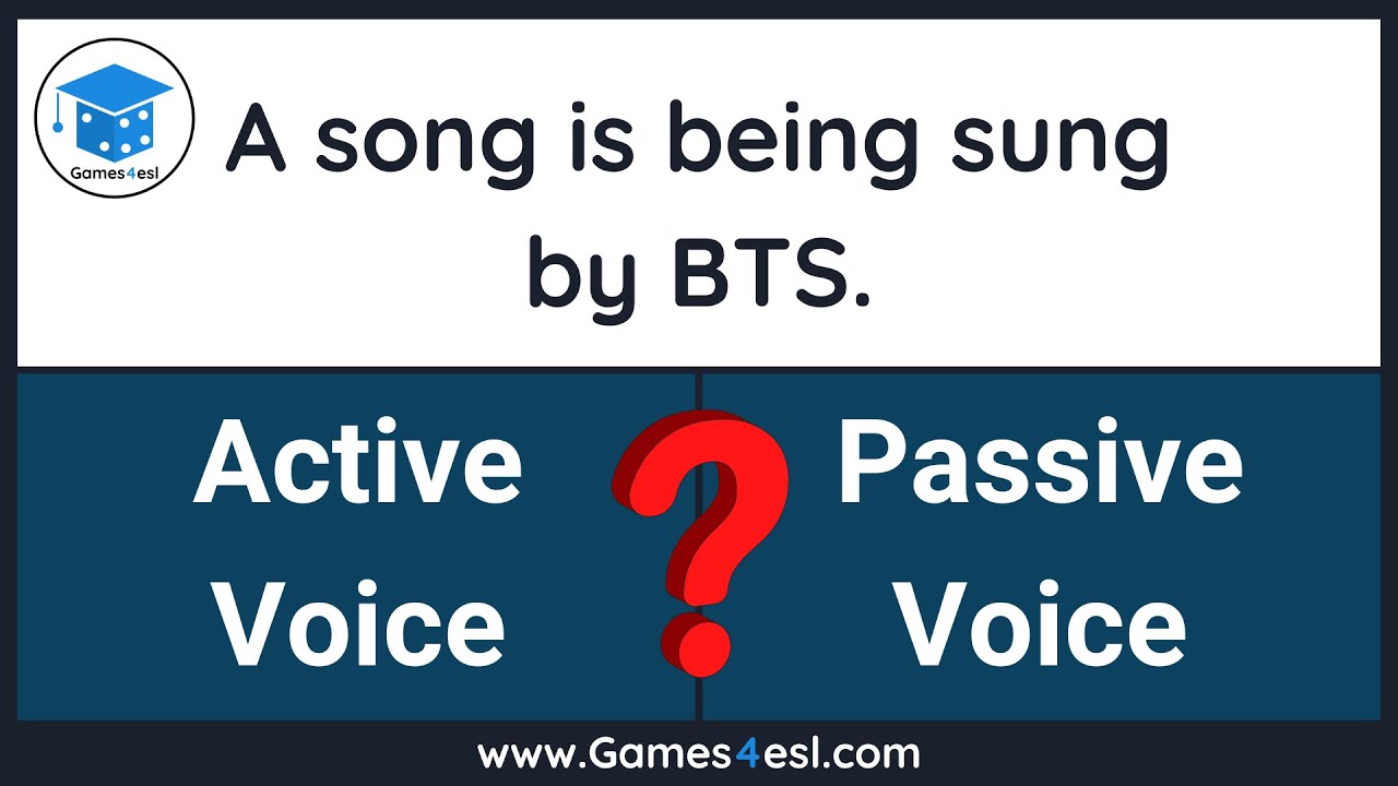 Active Or Passive Voice Exercise | Test Your English