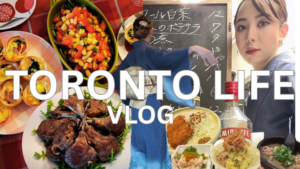 life in Toronto｜cooking, friend & Japanese bar event!