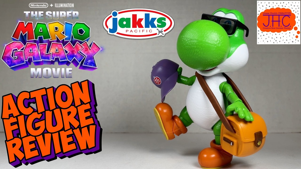 НЬЮ-ЙОРК? Обзор фигурки Йоши из фильма &laquo;Супер Марио Галактика&raquo; от Jakks Pacific: шляпа, солнцезащ...
