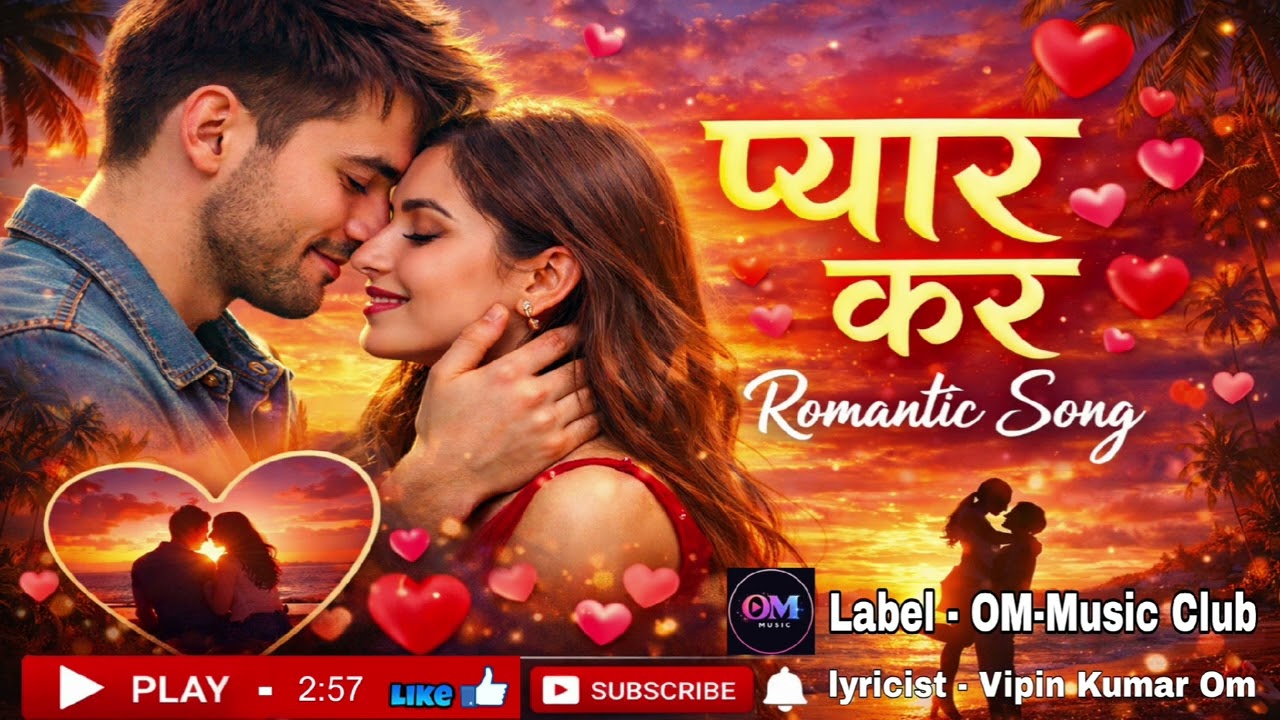 Pyar Kar | romentic song ♥️| lyrics - Vipin Kumar Om | sadabahar song|Bollywood | Musicful AI
