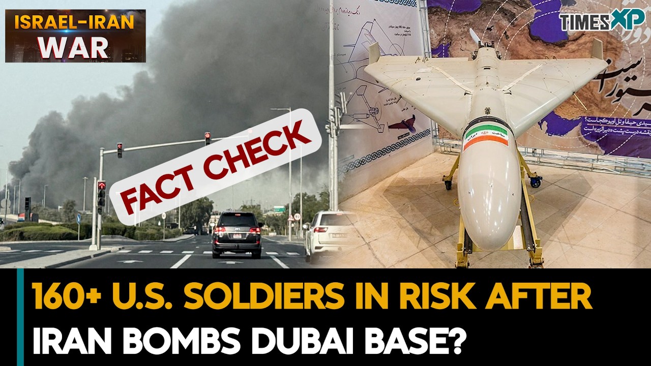 160+ U.S. Soldiers In Risk After Iran Bombs Dubai Base| Iran-Israel War